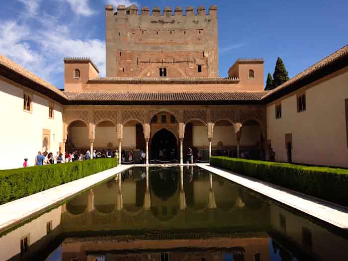 The Alhambra in Granada, Andaluçia, Spain