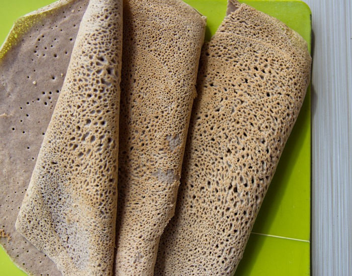 Gluten-free Buckwheat flour pancakes