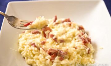 Risotto With Scamorza And Bresaola
