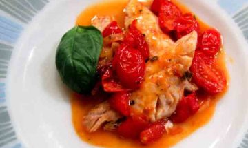 Triglie alla Livornese (Red Mullet with Tomatoes)