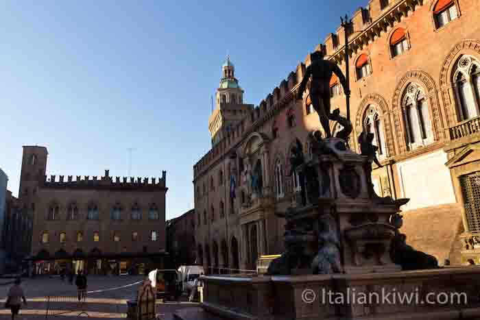 Piazza Maggiore, Bologna, Italy