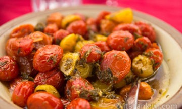 slow-roasted tomatoes