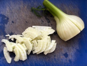 chopped fennel