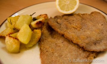 Breaded beef filets