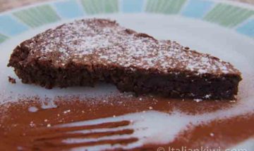 Chocolate Brownie Cake (Torta Caprese)