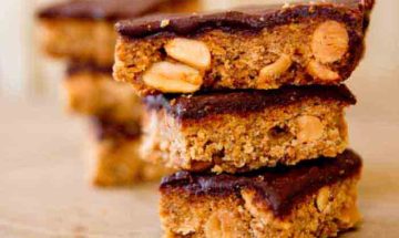 Peanut, Coconut, And Chocolate Square