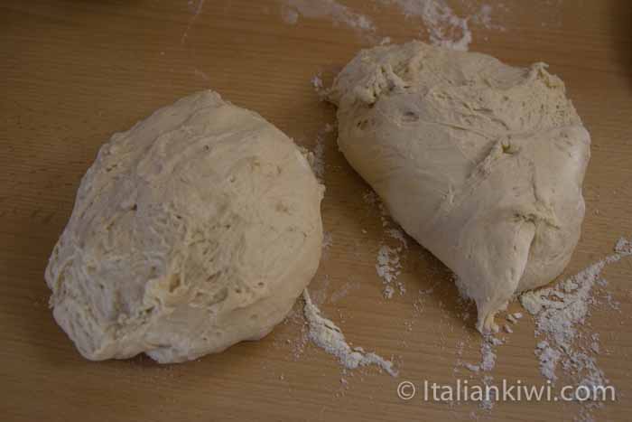Dough second rising