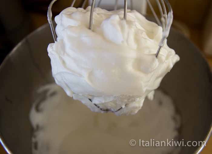 whipped egg whites