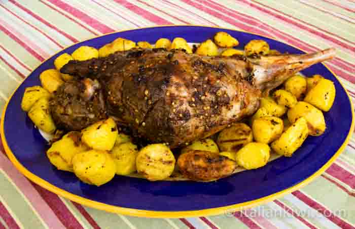 roast leg of lamb