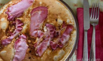 Dutch Pancakes with Bacon (Pannekoeken)