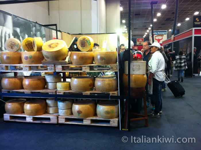 Wheels of Parmesan