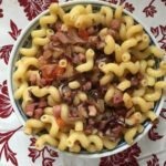 pasta with radicchio, bacon and olives