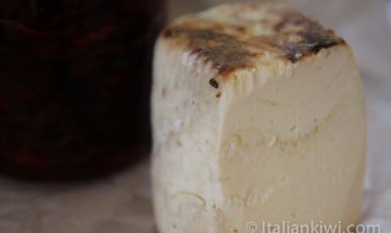 Ricotta al Forno cheese from Sicily