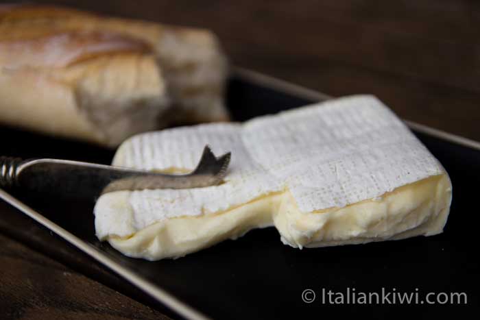 Creamy Robiola Bosina from Piemonte, Italy.