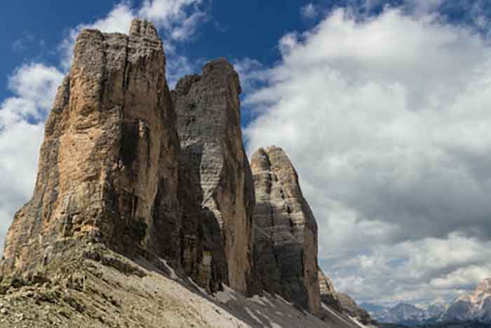 The Tre Cime, Dolomite Mountains, Italy