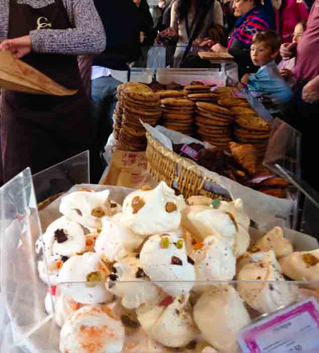 Sweet treats at Brough Market, London