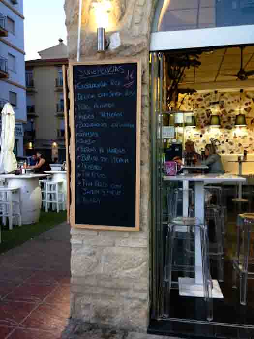 Camelot tapas bar, Andalucia, Spain