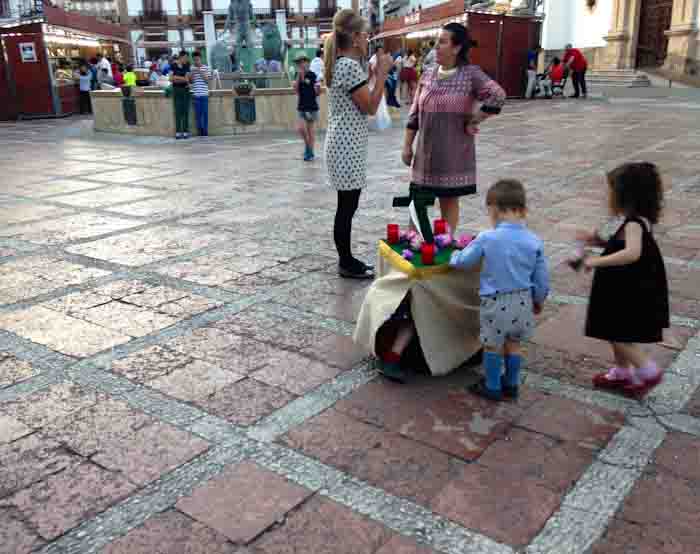 Rhonda's tiniest practicing for a religious procession, Andalucia, Spain