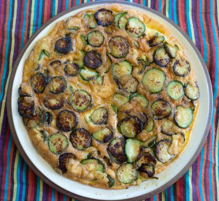 Zucchini frittata