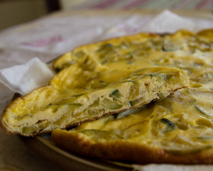 Zucchini frittata