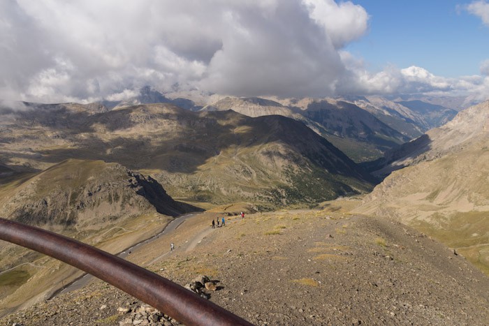 View from the Col de La Bonette, Provence-de-Haute-Alpes, France