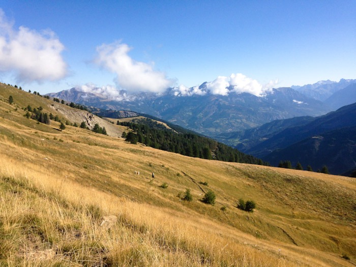 View from the Col d'Allos, Haute-Alpes, France