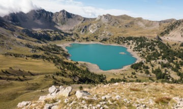 Allos Lake, Hautes-Alpes, France