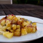 Tartiflette: the potato, bacon and cheese dish from the french alps.