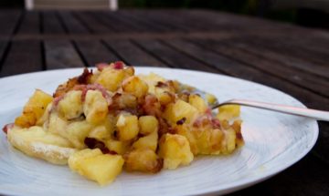 Potato And Cheese Tartiflette From The French Alps