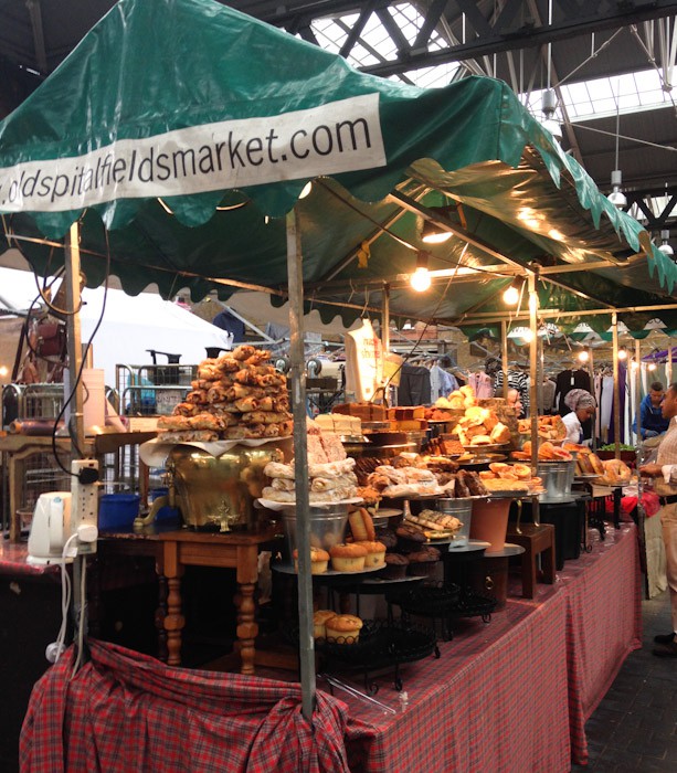 Spitalfields market, London, UK