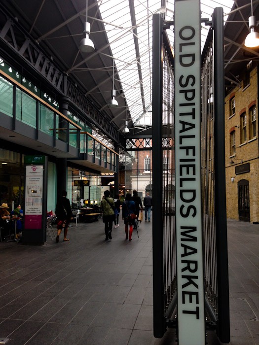 Old Spitalfields market, London