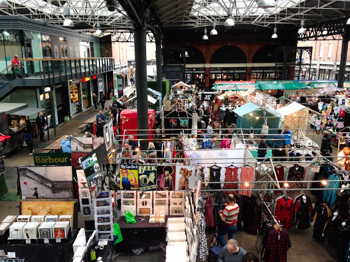 Spitalfields market, London