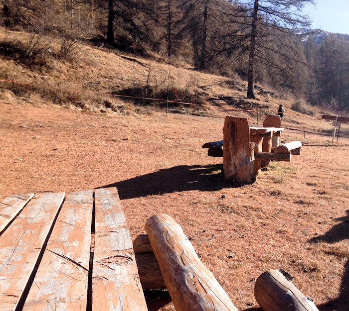 Picnic at Enfer, Sauze d'Oulx, Piemonte, Italy