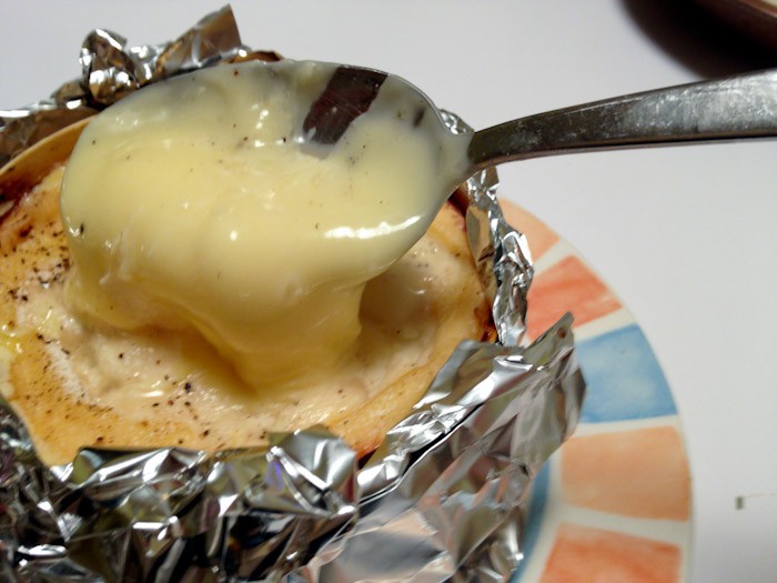 Melted Mont d'Or Cheese