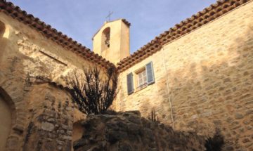 Notre Dame de Brusc Abbey ruins, Opio, Cote d'Azur