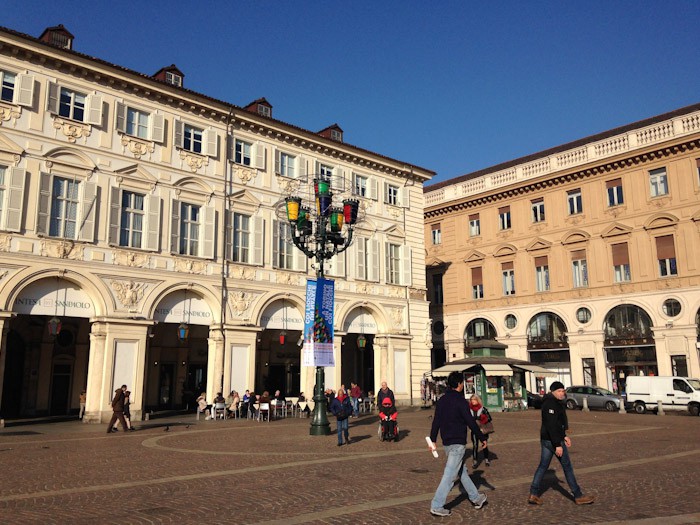 Piazza San Carlo, Turin, Italy
