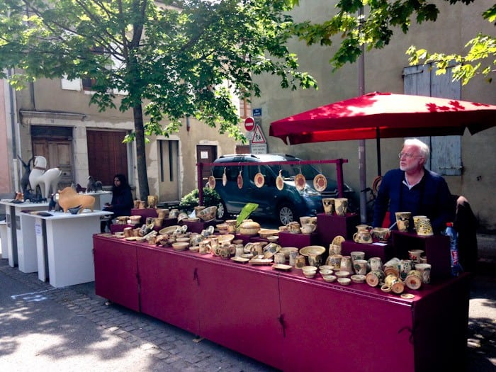 The Pottery festival in Die, The Drôme