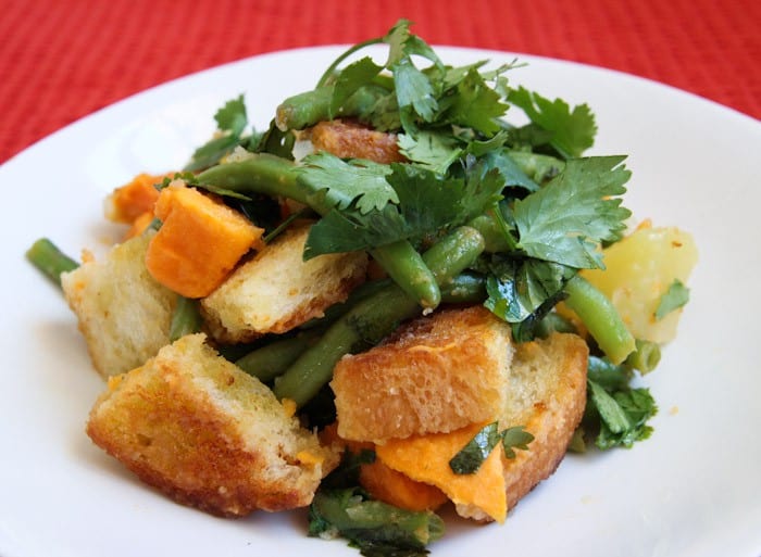 Potato and Green Bean Salad Ingredients