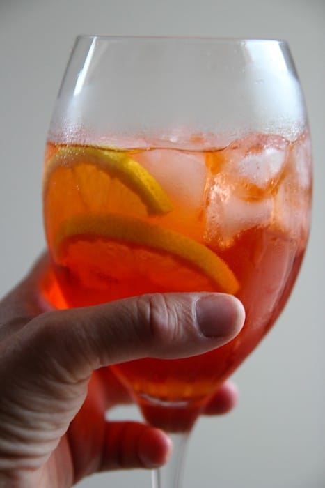 Aperol Spritz for a wonderful aperetif!