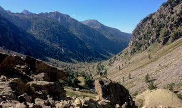 The Mercantour, Refuge de nice, France