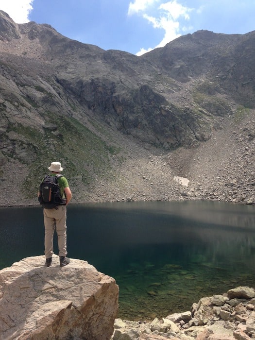 Lake in the Mercantour France