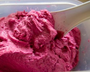 Muscat grape sorbet