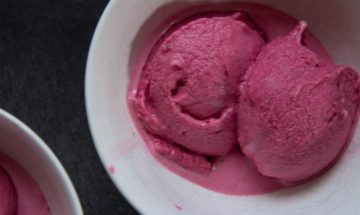 muscat grape sorbet