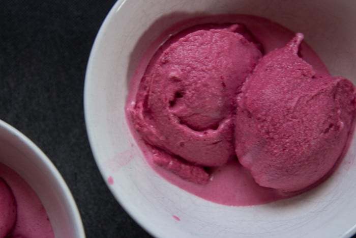 muscat grape sorbet