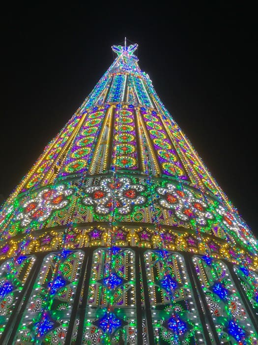 Turin Christmas tree