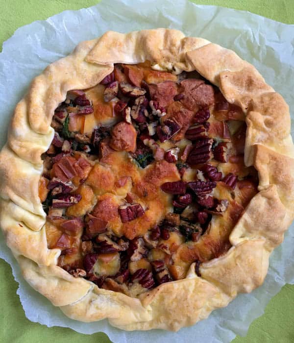 Cerleriac and Sausage tart