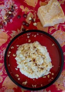 Risotto With Prosecco And Toasted Hazelnuts