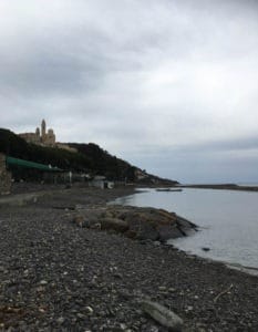 Cervo beach, Liguria, Italy