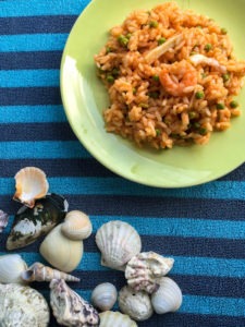 Seafood risotto