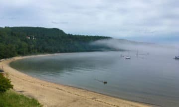 Tadoussac Bay, Quebec, Canada